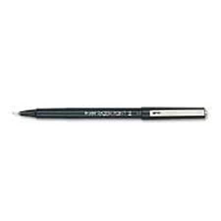 Pilot 11009 Razor Point Ii Porous Point Stick Pen, Black Ink, Ultra Fine, 12PK PI564870